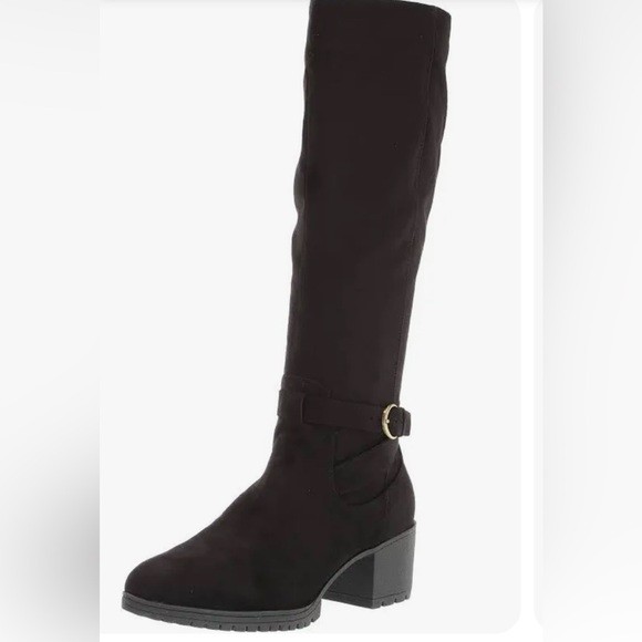 ⭐️NWOT DR.SCHOOL’S KNEE-HIGH BOOTS, Sz. 10, Vegan Suede🌻, Stunning! 😍 - Picture 13 of 15